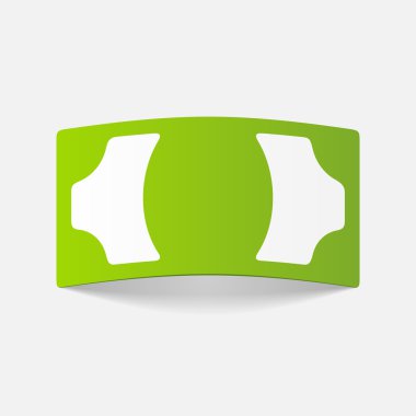 gerçekçi tasarım öğesi: para, para