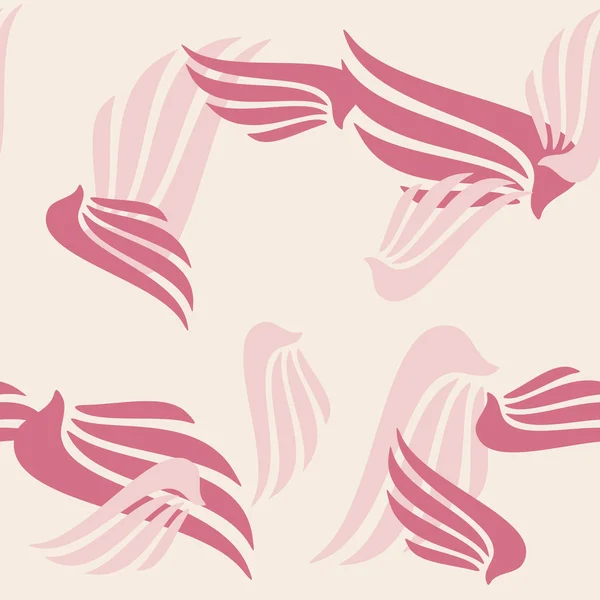 无缝背景： 翼、 羽毛、 天使 — 图库矢量图片