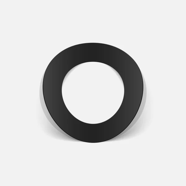 Realistiska designelement: cirkel, ring — Stock vektor