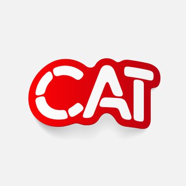 reális design elem: macska