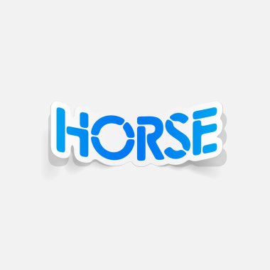 gerçekçi tasarım öğesi: at