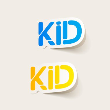 gerçekçi tasarım öğesi: çocuk