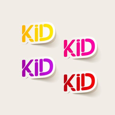 gerçekçi tasarım öğesi: çocuk