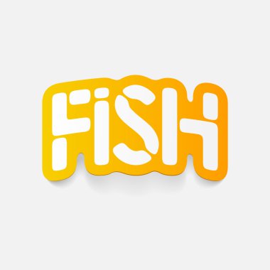 gerçekçi tasarım öğesi: balık