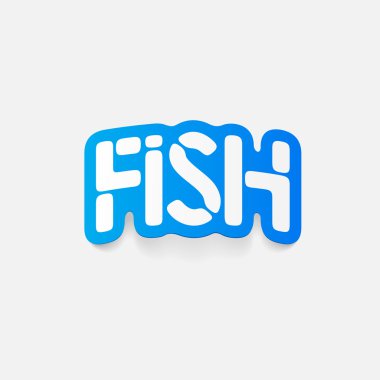 gerçekçi tasarım öğesi: balık