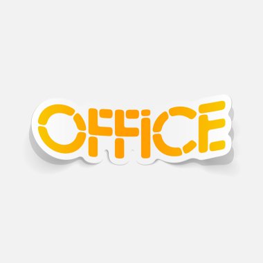 gerçekçi tasarım öğesi: office