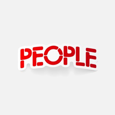 gerçekçi tasarım öğesi: insanlar