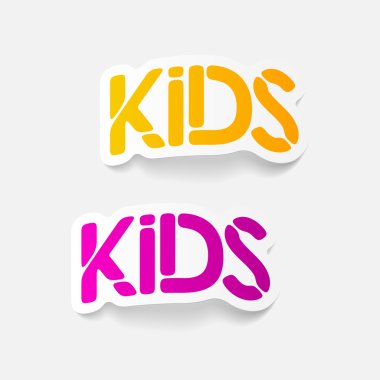 gerçekçi tasarım öğesi: çocuklar