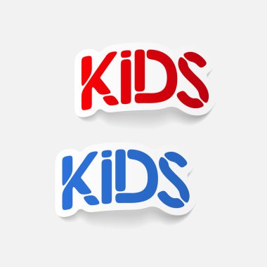 gerçekçi tasarım öğesi: çocuklar