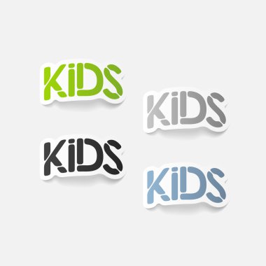 gerçekçi tasarım öğesi: çocuklar