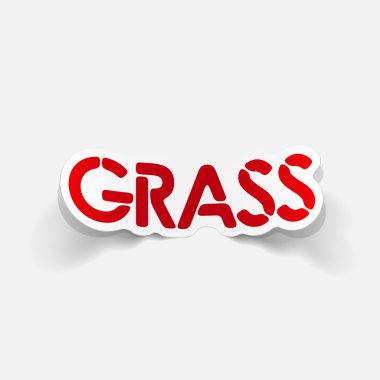 gerçekçi tasarım öğesi: çimen