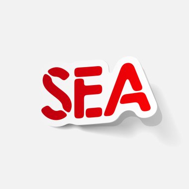 gerçekçi tasarım öğesi: deniz