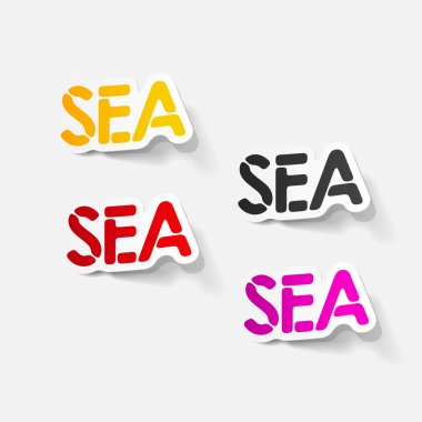 gerçekçi tasarım öğesi: deniz