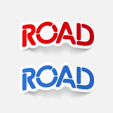 gerçekçi tasarım öğesi: road