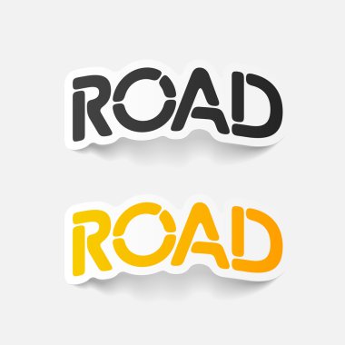 gerçekçi tasarım öğesi: road