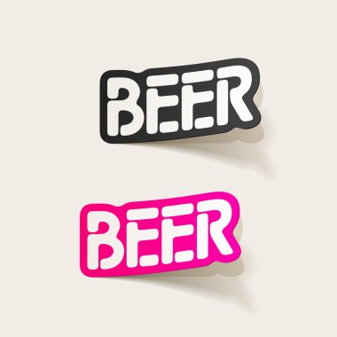 gerçekçi tasarım öğesi: bira