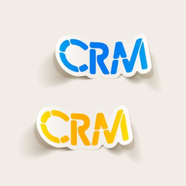 gerçekçi tasarım öğesi: crm