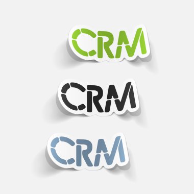 gerçekçi tasarım öğesi: crm