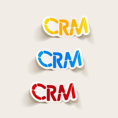 gerçekçi tasarım öğesi: crm