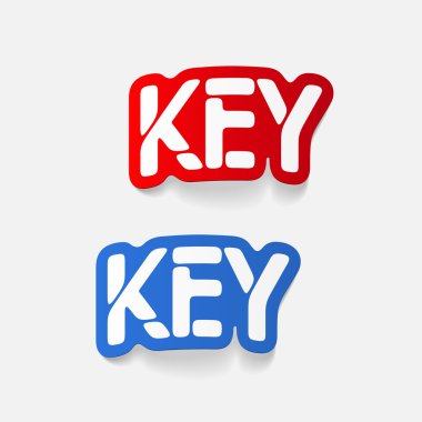 gerçekçi tasarım öğesi: anahtar