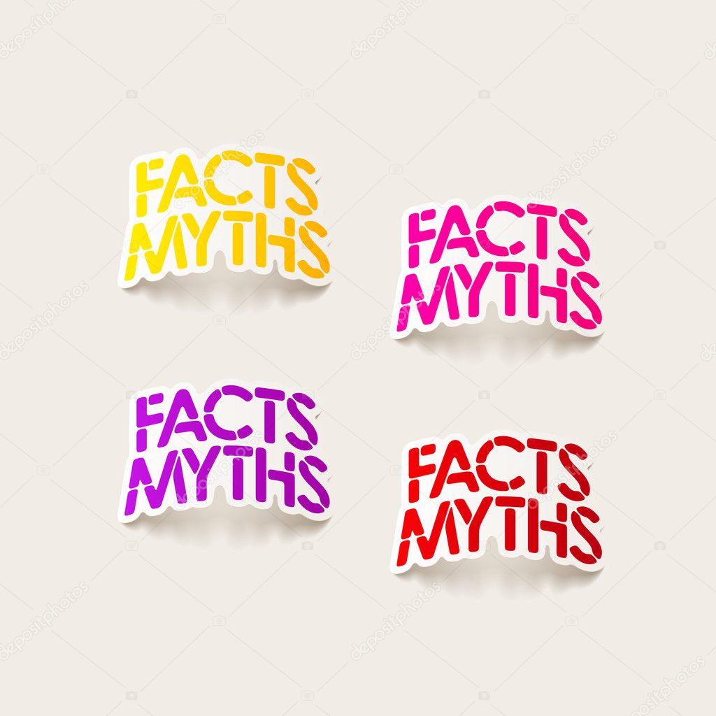 realistic design element: facts - myths