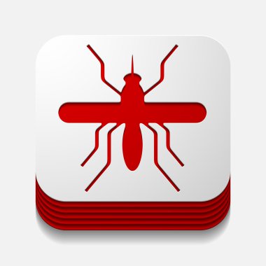 app concept, mug, insect