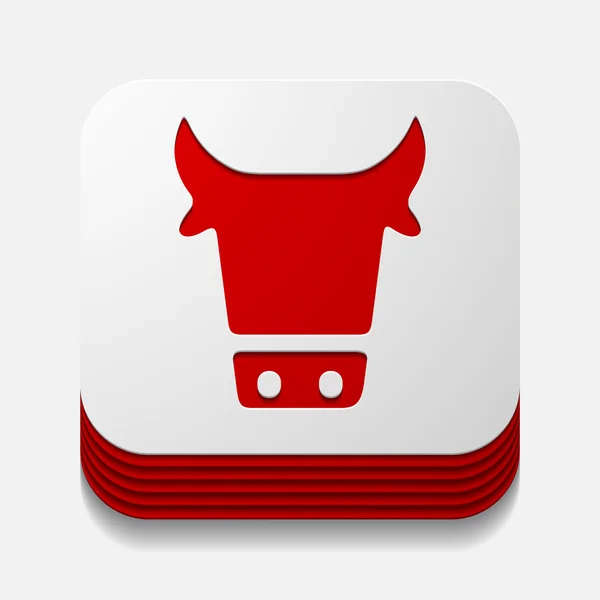 应用程序的概念： 母牛，农业 — 图库矢量图片