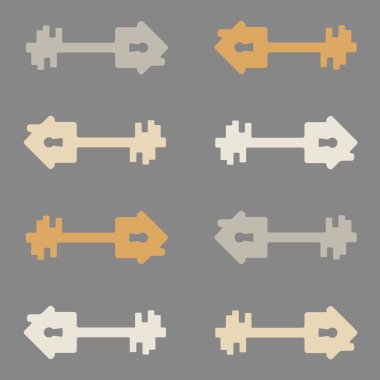 vektör ev, ev, Bina, anahtar