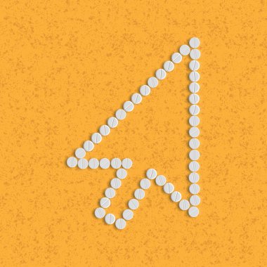 hapları kavramı, imleç, ok