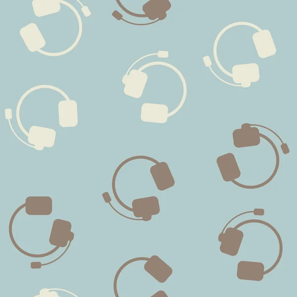 Fond transparent : écouteurs — Image vectorielle