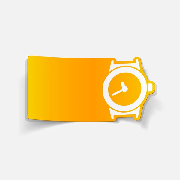 Realistic design element: watch — Stock Vector