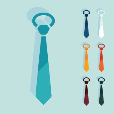 düz tasarım: kravat
