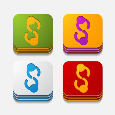 kare düğme: el sıkışma