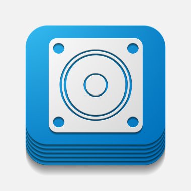 kare düğme: dinamik