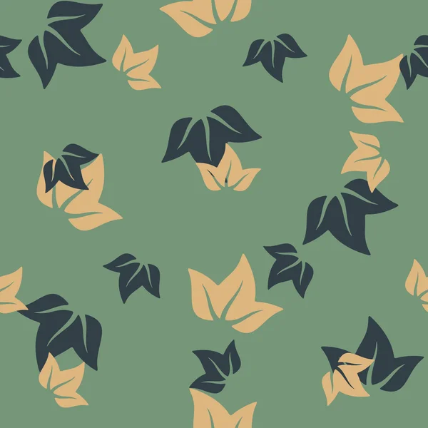 Fond sans couture : feuille — Image vectorielle