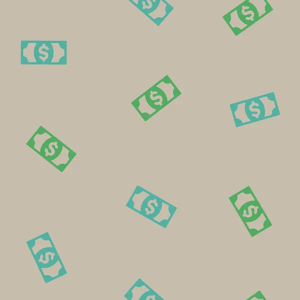 Seamless background: money — Stock Vector