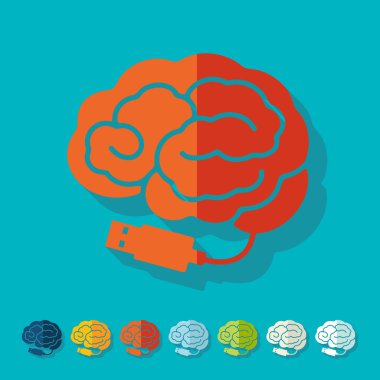 düz tasarım: beyin