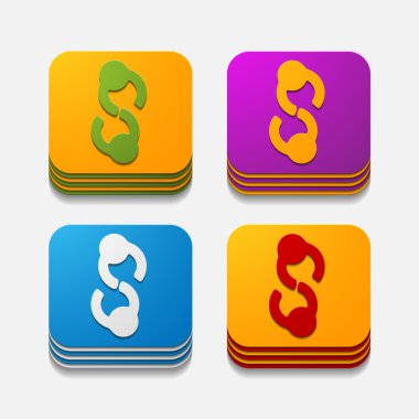 kare düğme: el sıkışma