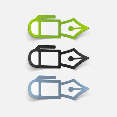 gerçekçi tasarım öğesi: kalem