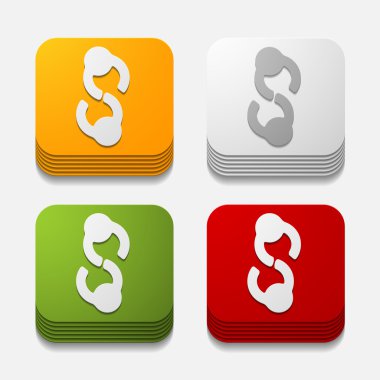 kare düğme: el sıkışma