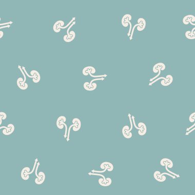 seamless background: böbrekler