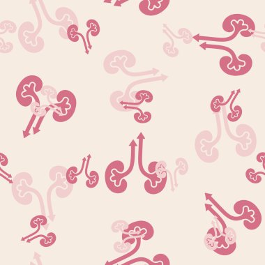 seamless background: böbrekler