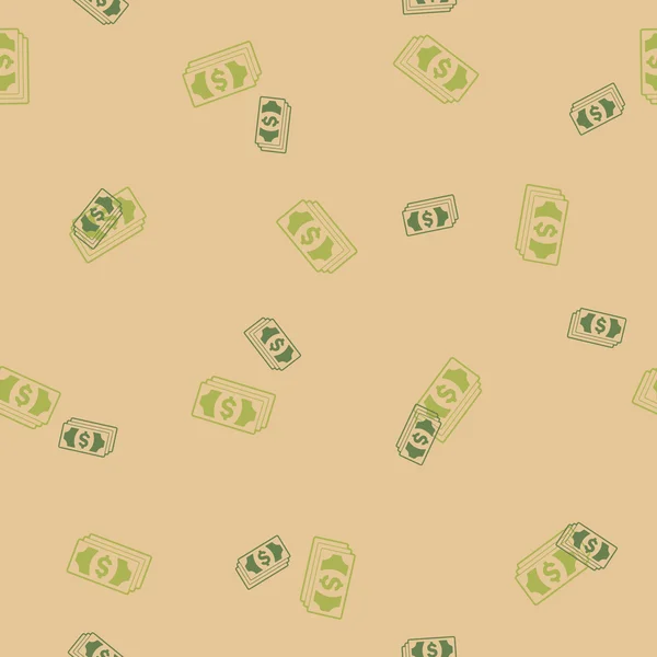 Seamless background: money — Stock Vector