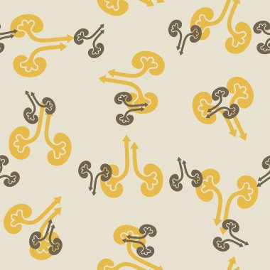 seamless background: böbrekler