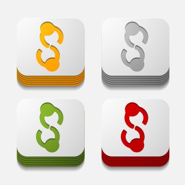 kare düğme: el sıkışma