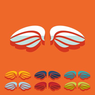 düz tasarım: kanat