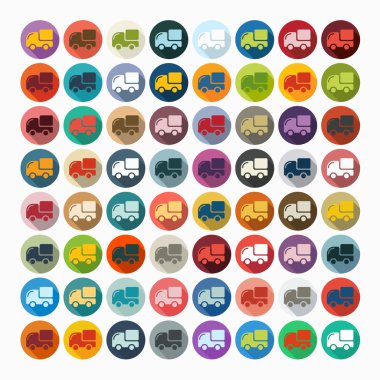 düz tasarım: araba