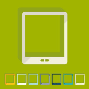 düz tasarım: smartphone