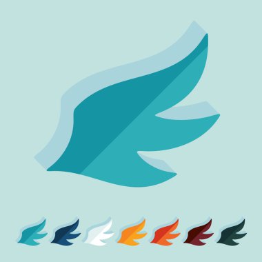 düz tasarım: kanat