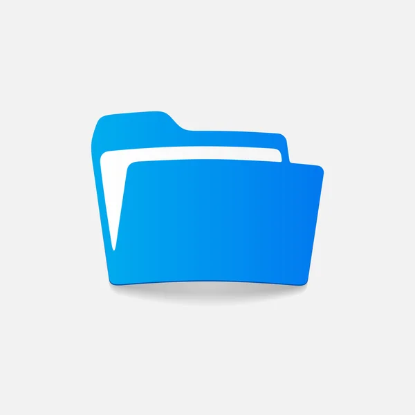 Design element: folder — Stock Vector